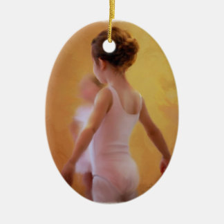 In het roze Ballerina Ornament