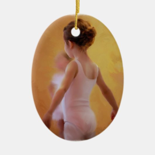 In het roze Ballerina Ornament (Voorkant)