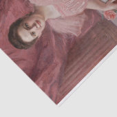  in het Roze door Paul de la Boulaye Tissuepapier (Detail)