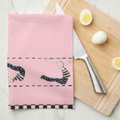 In het Roze proefwerk Theedoek (Quarter Fold)