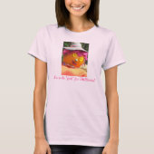 In het "roze" voor Halloween T-shirt (Voorkant)