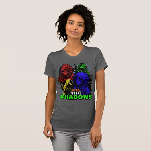 IN HET SCHADUW T SHIRT (Voorkant volledig)