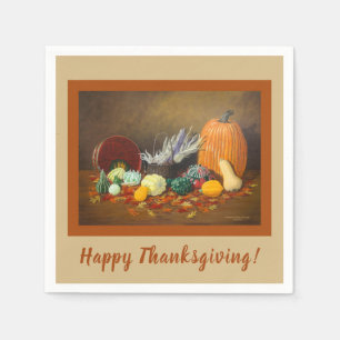"In het seizoen" Thanksgiving viering Servetten