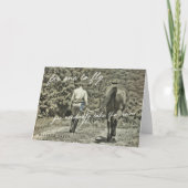 IN HET SHOW WENSKAART BEDANKKAART (Voorkant)