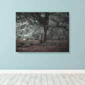 In het sprookjesbos canvas afdruk (Insitu (Houten vloer))