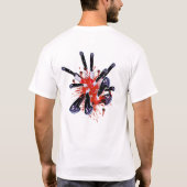 In het T-shirt achterin bedwelmen (Achterkant)