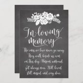 In het teken van de liefhebbende herdenkingsceremo (Voorkant / Achterkant)