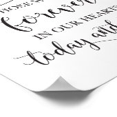 In het teken van de liefhebbende herdenkingsceremo poster (Hoek)