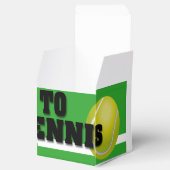 In het tennis bedankdoosjes (Geopend)