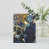 In het theater door Pierre Renoir Briefkaart (Staand voorkant)