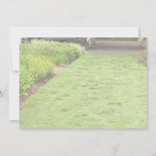 In het thema Tuinen Kaart (Achterkant)