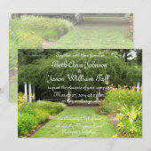 In het thema Tuinen Kaart (Voorkant / Achterkant)