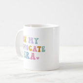 In het tijdperk van mijn advocaat koffiemok (Voorkant links)