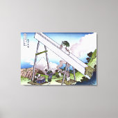 In het Totomi-gebergte Canvas Afdruk (Voorkant)