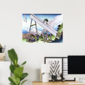 In het Totomi-gebergte Poster (Thuiskantoor)