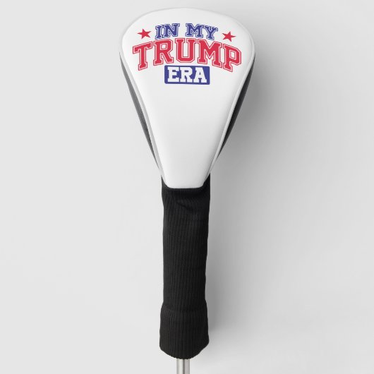 In het Trump tijdperk Golfheadcover (Voorkant)