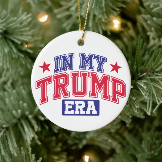 In het Trump tijdperk Keramisch Ornament (Boom)