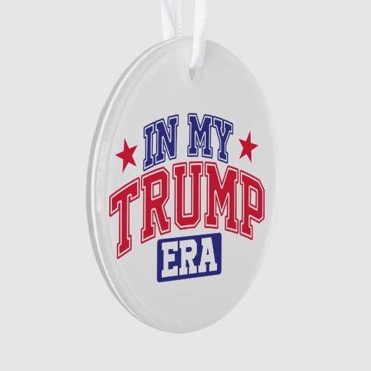In het Trump tijdperk Ornament (voorkant)