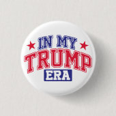 In het Trump tijdperk Ronde Button 3,2 Cm (Voorkant)