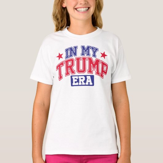 In het Trump tijdperk T-shirt (Voorkant)