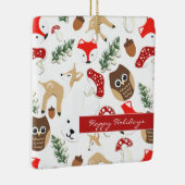 In het Vakantie met de boskerst Keramisch Ornament (Rechts)