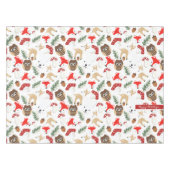 In het Vakantie met de boskerst Tafelkleed (Voorkant (Horizontaal))