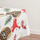 In het Vakantie met de boskerst Tafelkleed (Voorbeeld)