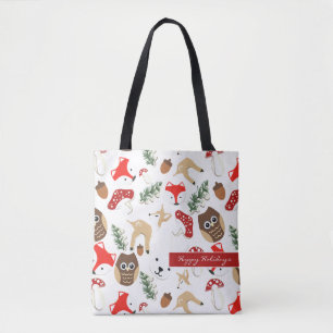 In het Vakantie met de boskerst Tote Bag