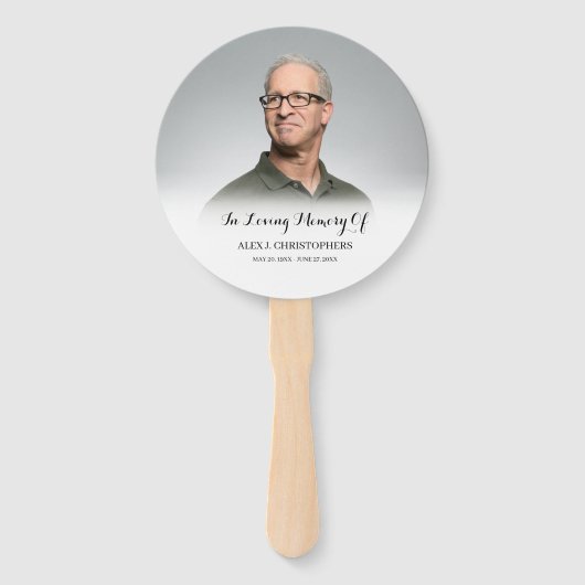 In het Van de Douane van het Geheugen Herinnering  Handwaaier (Achterkant)