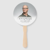 In het Van de Douane van het Geheugen Herinnering  Handwaaier (Voorkant)