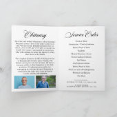 In het Van de Foto van het Geheugen Funeral Programma (Binnen)