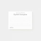 In het Van een Schademing van het Geheugen Deel Mo Post-it® Notes (Voorkant)