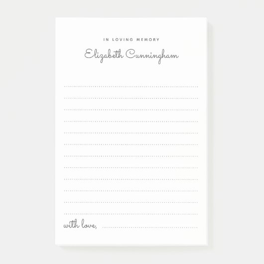 In het Van een Schoftalige Digitale Deel van het G Post-it® Notes (Voorkant)