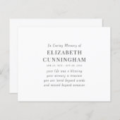 In het Van het Geheugen een Moderne Eenvoudige Cit (Voorkant / Achterkant)