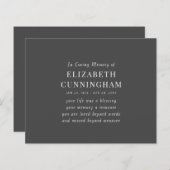 In het Van het Geheugen een Moderne Eenvoudige Cit (Voorkant / Achterkant)