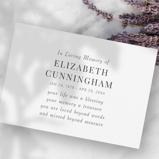 In het Van het Geheugen een Moderne Eenvoudige Cit Aankondiging