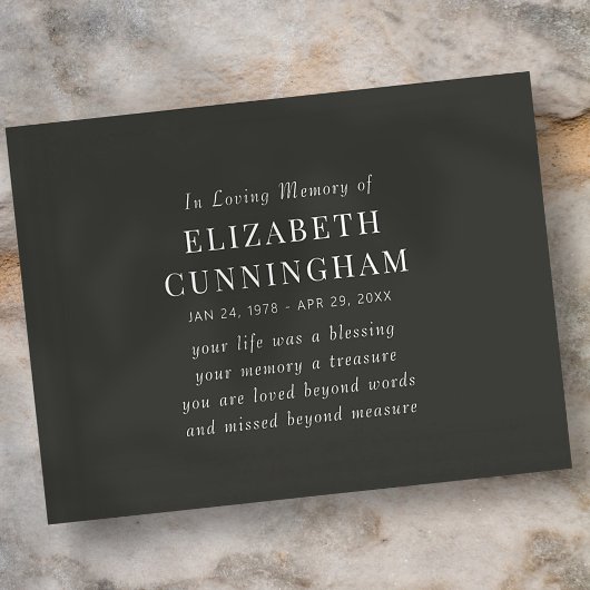 In het Van het Geheugen een Moderne Eenvoudige Cit Briefkaart