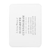 In het Van het Geheugen een Moderne Eenvoudige Cit Magneet (Verticaal)