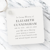 In het Van het Geheugen een Moderne Eenvoudige Cit Sleutelhanger