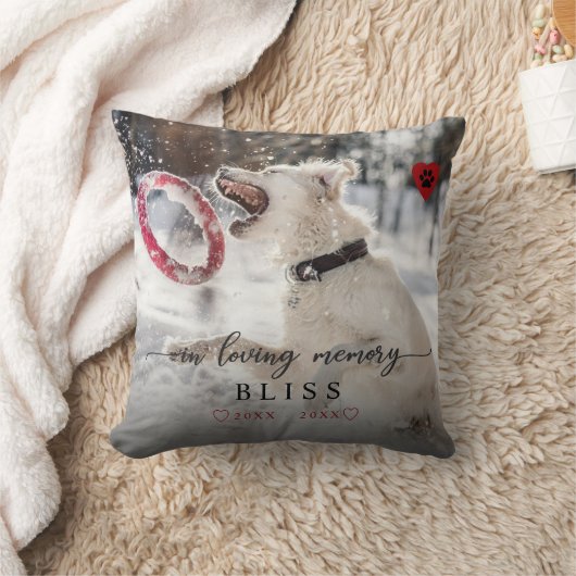 In het Van het Geheugen Geheugen Pet Monogram van  Kussen (Deken)