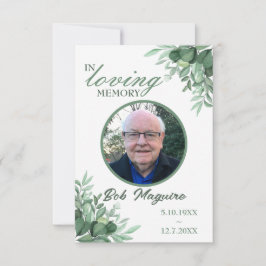 In het Van het Geheugen Groene laat Foto Funeral K Kaart