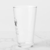 In het Van het Geheugen Memorial Modern Quote Foli Glas (Links)