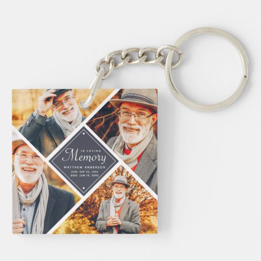 In het Van het Geheugen Moderne Malplaatje van de  Sleutelhanger (Achterkant)