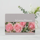 In het Van het Geheugen nodiging Kaart (Staand voorkant)