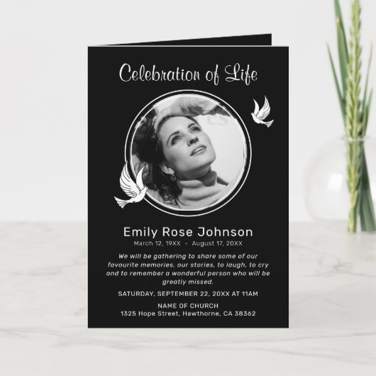 In het Van het Geheugen Witte Doves Programma van  (Voorkant)