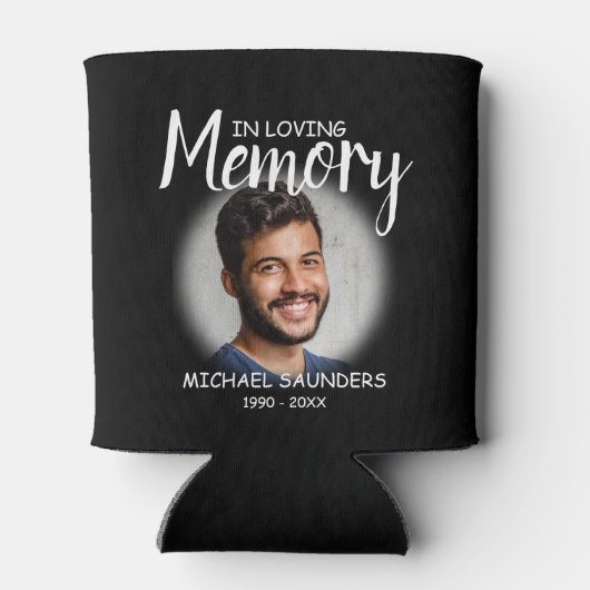 In het Van het Verlenen van de Foto van het Geheug Blikjeskoeler (Achterkant)