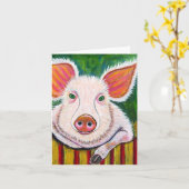 In het varkenshok kaart (Gele Bloem)