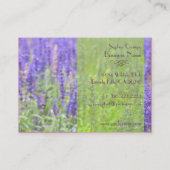 In het veld is een kleurrijke sjabloon voor visite visitekaartje (Achterkant)