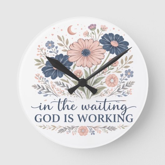 In het wachten werkt God klok rond (Voorkant)