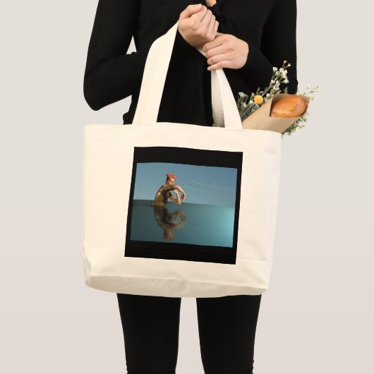 in het water grote tote bag (Voorkant (product))